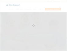 Tablet Screenshot of boxsupport.com